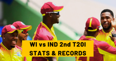 WI vs IND 2ND T20I
