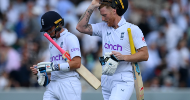 Ben Stokes and Ollie Pope
