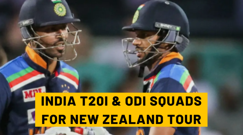 India tour of New Zealand 2022