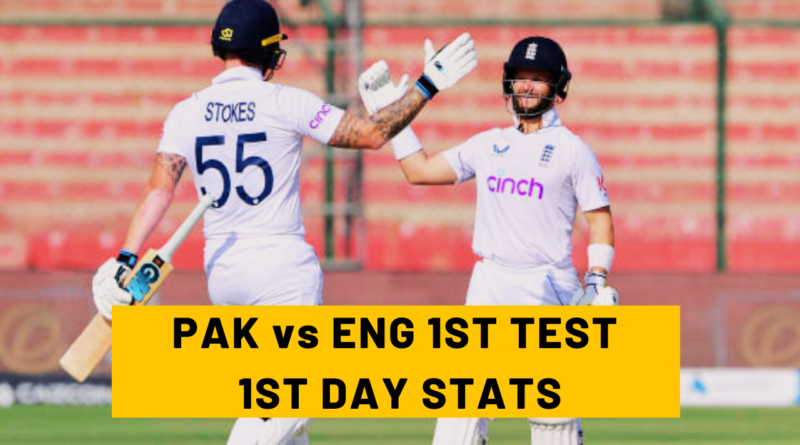 PAK vs ENG 1st Test Day 1