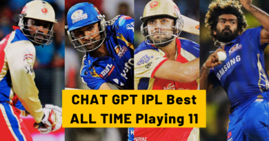 IPL Best All Time playing 11