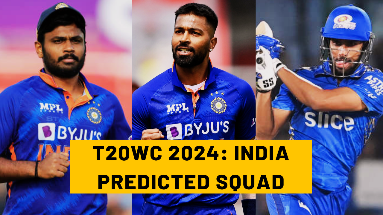 T20 World Cup 2024 Best Possible India Squad