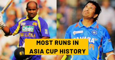 most runs in asia cup
