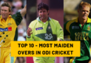 MOST MAIDEN OVERS IN ODI CRICKET