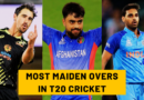most maiden overs in t20i cricket