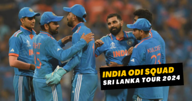 india odi squad for sri lanka tour 2024