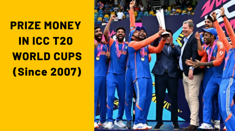 prize money for icc t20 world cup champions