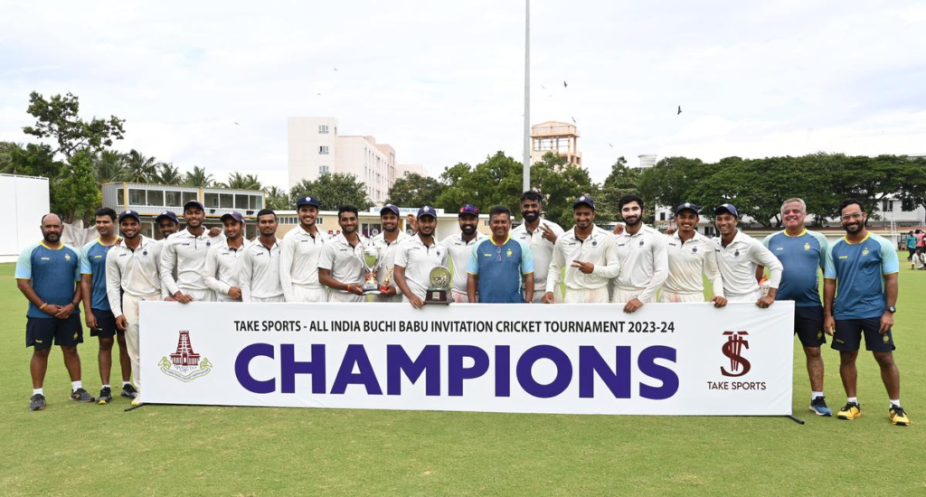 Buchi Babu Trophy 2023 Champions