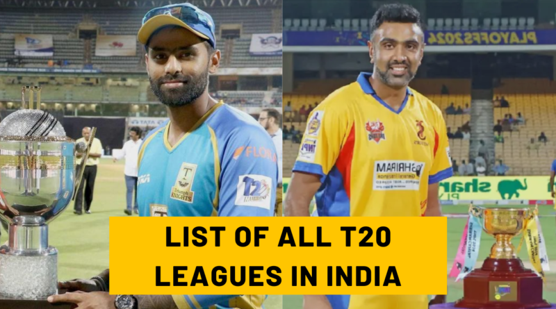 t20 leagues in india