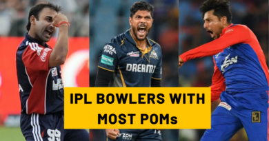 IPL BOWLERS WITH MOST POMs