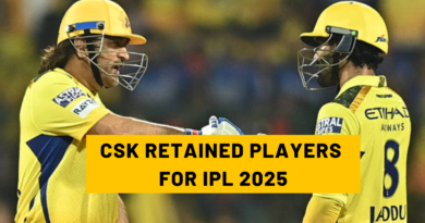 CSK RETAINED PLAYERS FOR IPL 2025