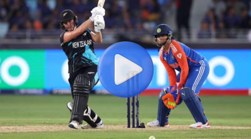 INDW vs NZW Highlights Womens T20 World Cup 2024