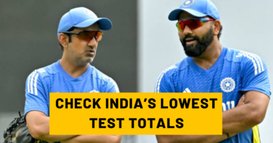 India's Top 10 Lowest Scores in Test Cricket