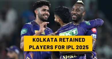 KKR RETAINED PLAYERS FOR IPL 2025