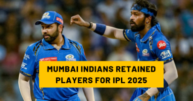 MUMBAI INDIANS RETAINED PLAYERS FOR IPL 2025