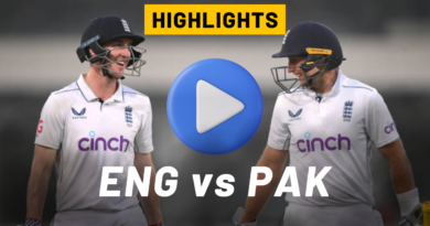 PAK vs ENG 1st Test Day 3 Highlights