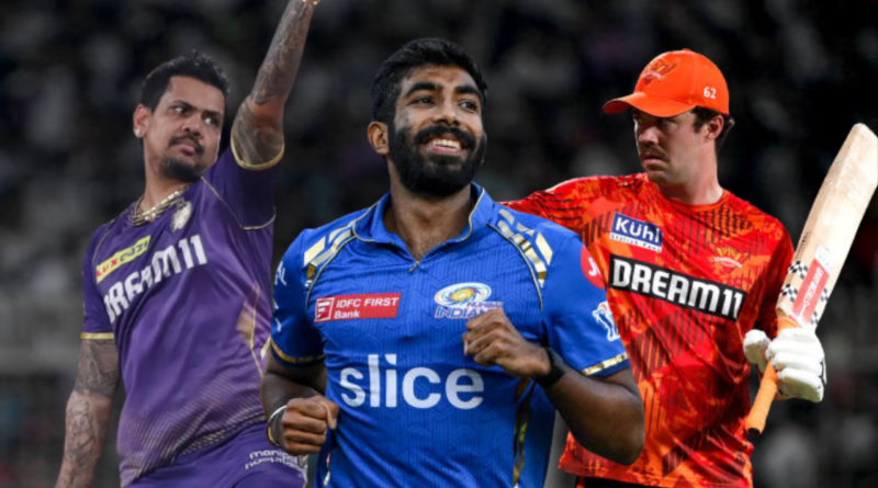 IPL 2025 Retained Players Narine, Bumrah and Travis Head