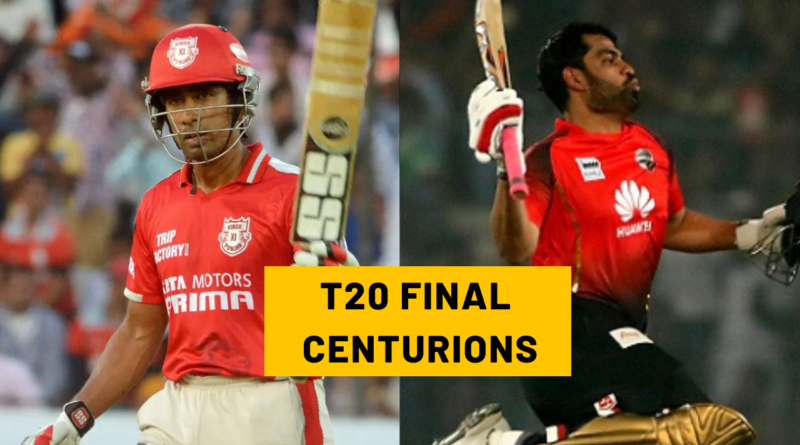 All Players Who Registered Hundred in T20 Final Century in T20 Final