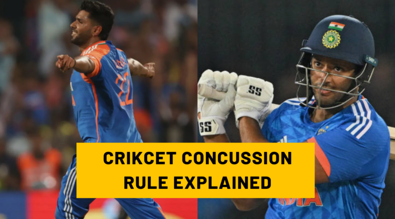 Concussion Substitute Rule in Cricket