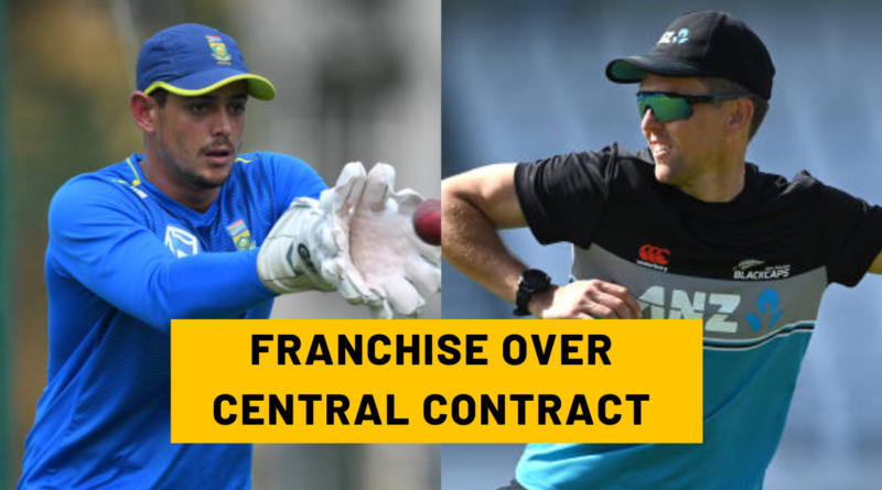 Why Quinton de Kock and Trent Boult prefer Franchise Cricket