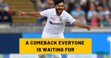 Shardul Thakur's Comeback in the India Test Squad